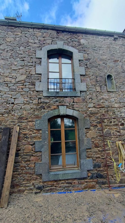 Rejointoiement d'une façade en pierre